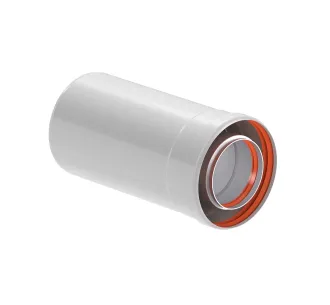 Prelungire coaxiala, pentru cos d 60/100 mm, l 500 mm