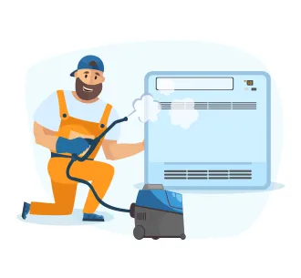 Profilaxia aparatului de aer conditionat de tip consola 9000 BTU