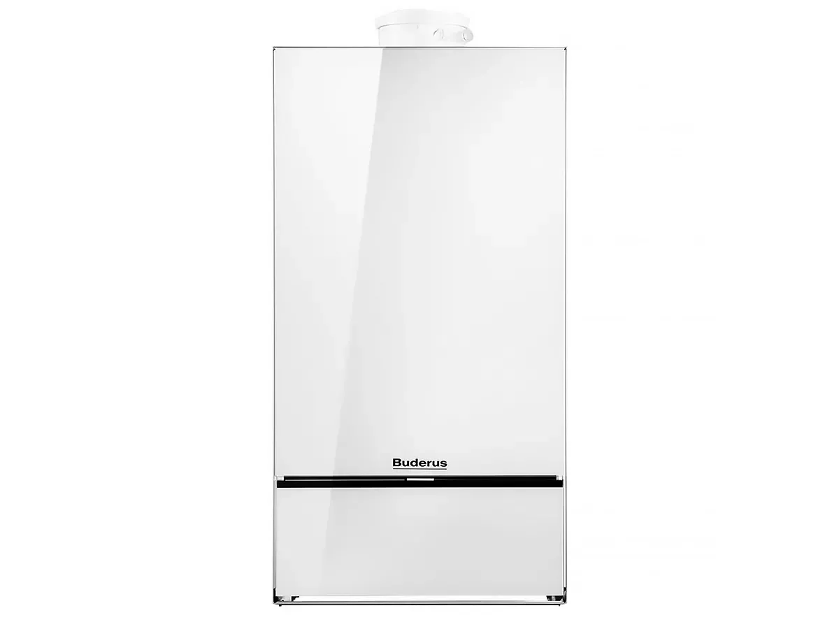 Cazan pe gaz in condensatie BUDERUS GB 172i-42WH 42 kW alb