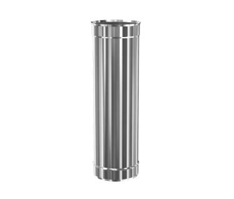 Труба дымоходная CORAX d.100 мм, L-250 мм (inox 304)