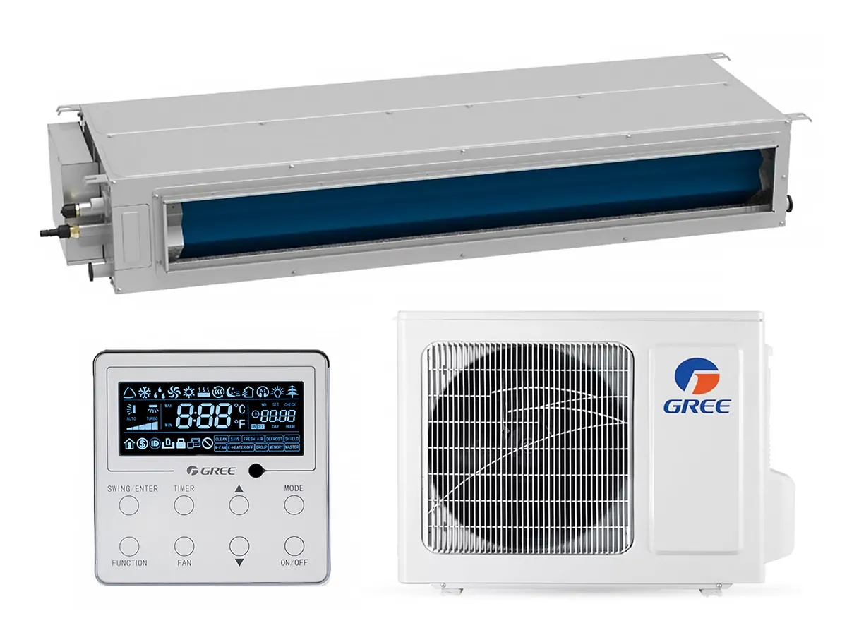 Aer condiționat tip GREE KANAL Inverter R32 seria U-MATCH GUD50PS-A-T+GUD50W-HhA-T (24K)