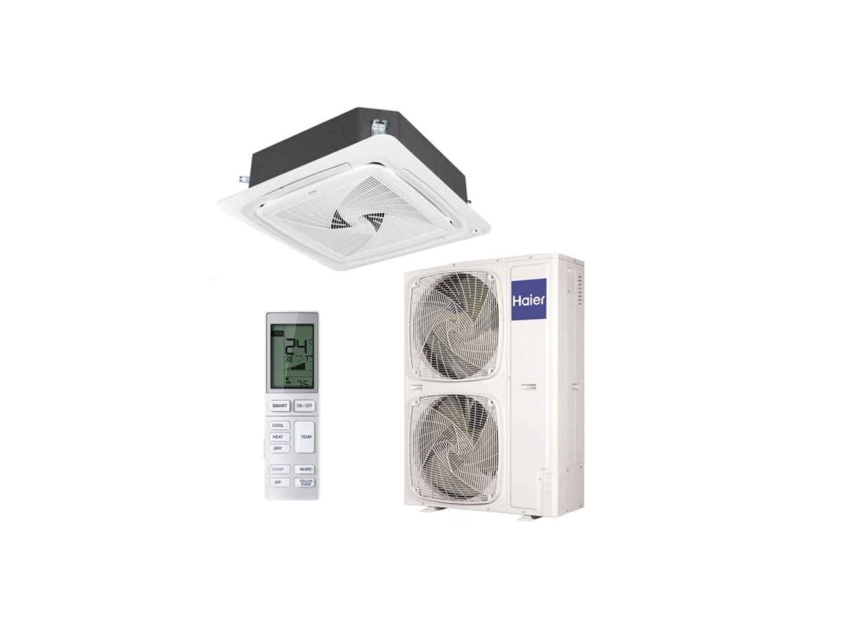 Aparat de aer conditionat caseta round HAIER ABH160K1ERG/1U160S2SP1FB + panel