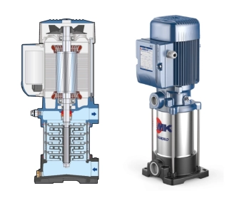 Вертикальный многоступенчатый электронасос Pedrollo MKm5/8