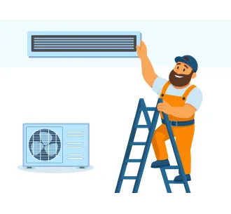 Instalarea standard conditionerelor de tip canal 60000 BTU (16,0 - 19,0 kW)