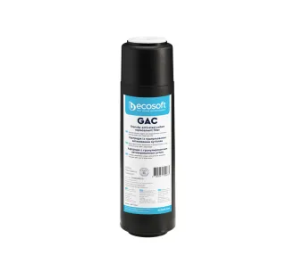 Cartus carbune activ din nuca cocos ECOSOFT 2,5x10 (GAC)