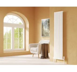Calorifer decorativ LOJIMAX, colectie BELLA alb mat