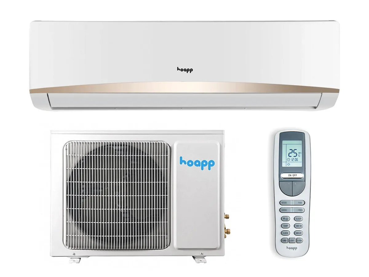 Кондиционер HOAPP LUNA Inverter R32 HSK-LA28VAW/HMK-LA28VA 9000 BTU 