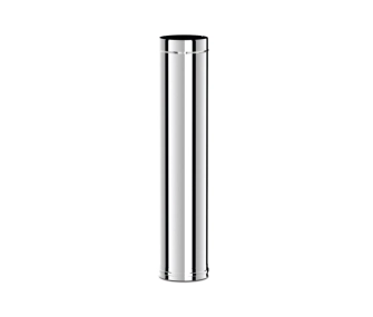 Труба дымоходная 1000 мм SOLINOX d.200 (inox 316L)