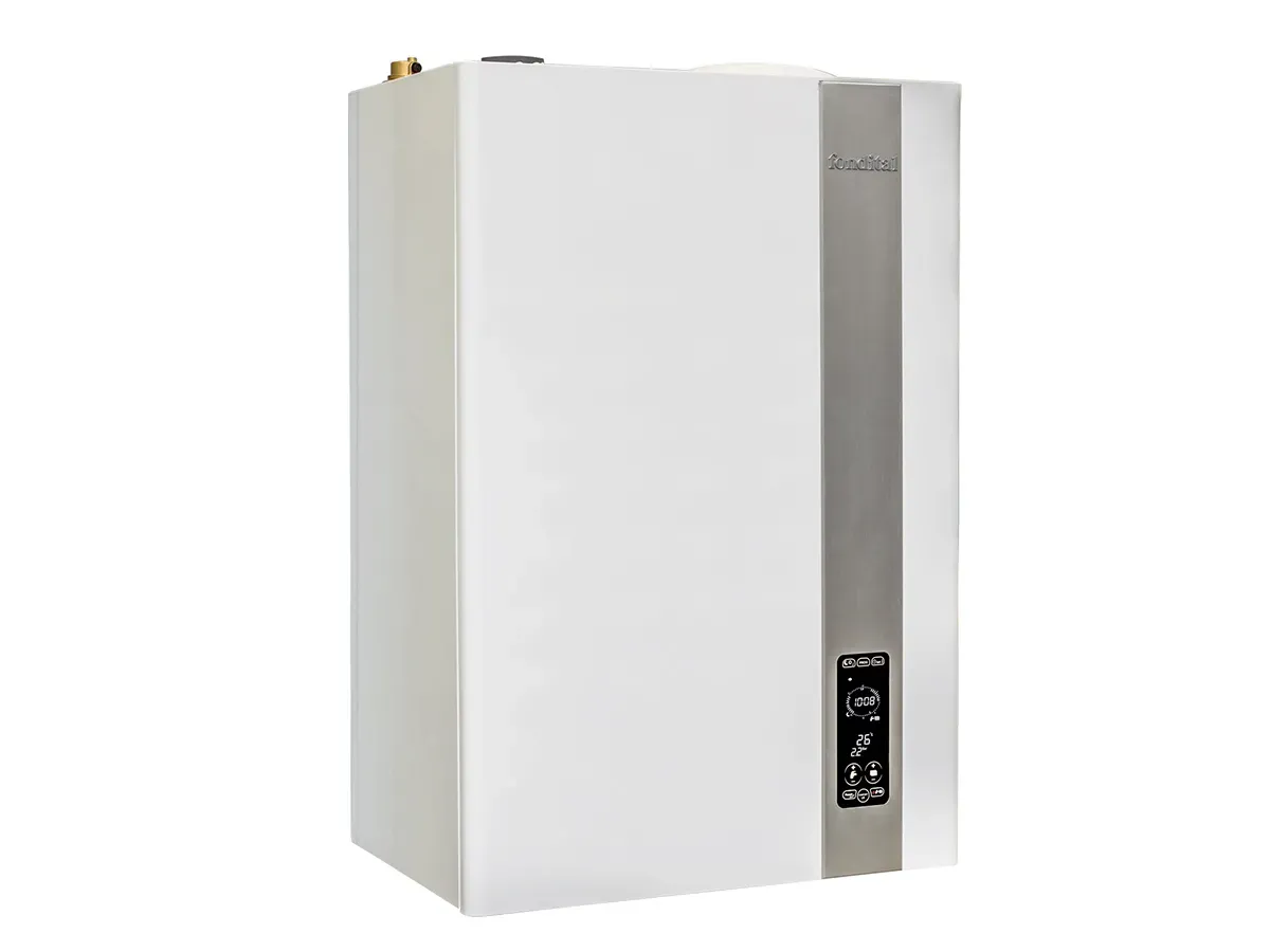 Cazan pe gaz in condensare FONDITAL ITACA Condens. KB32 kW+Cazan INOX 45l