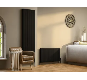 Calorifere decorativ LOJIMAX, colectia LOVA LINE Negru mat