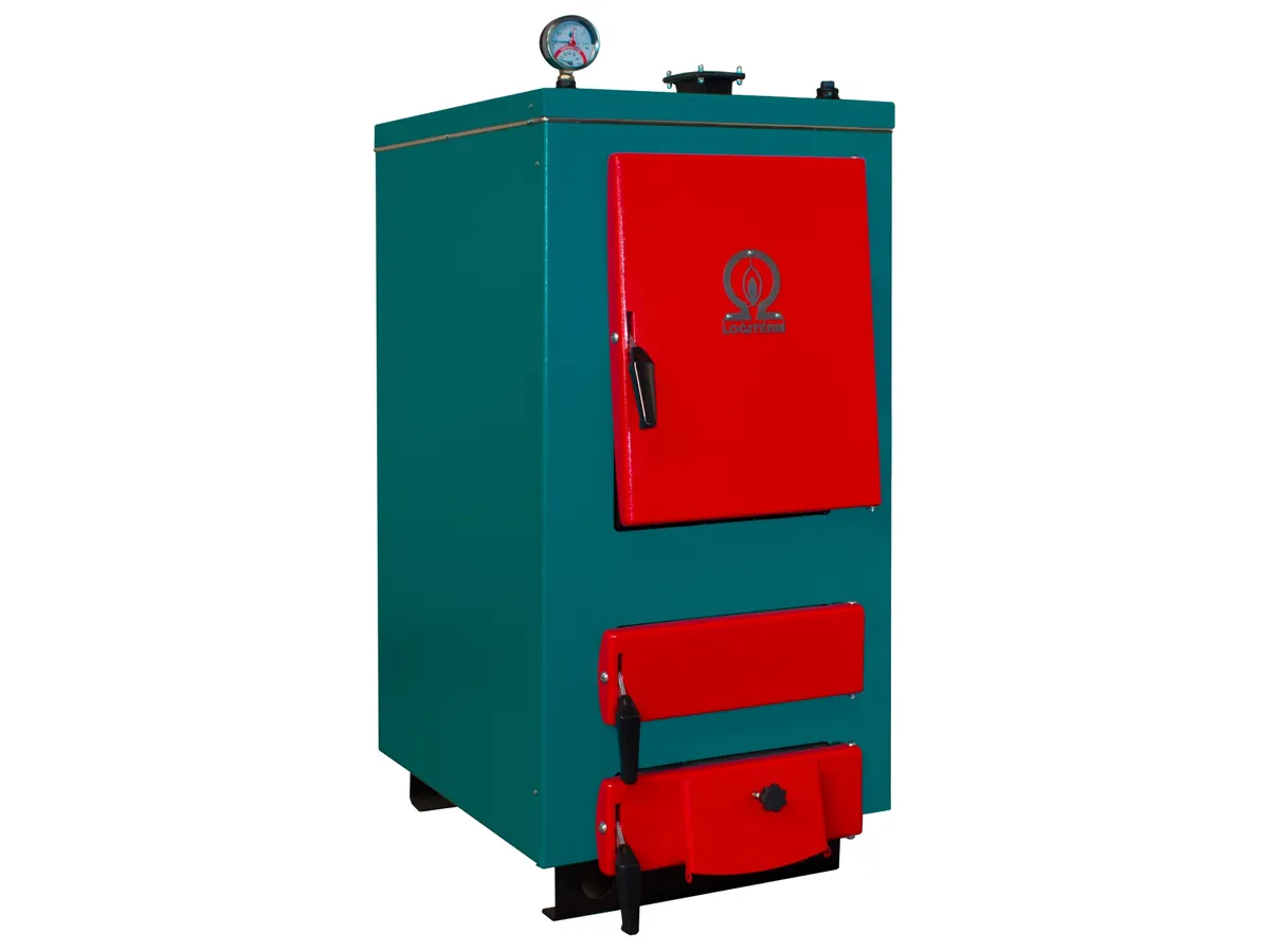Cazan pe combustibil solid cu incarcare manuala LOGITERM StandardMAX 12 kW