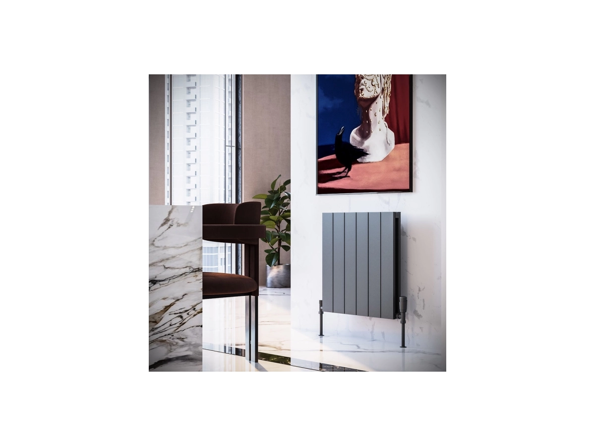 Calorifer decorativ LOJIMAX, colectie KALSEDON DOUBLE 300 mm. 280 mm.