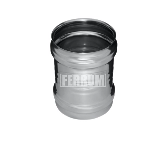 Адаптер (мама-мама) FERRUM d.115 мм (inox 430/0,5 мм)
