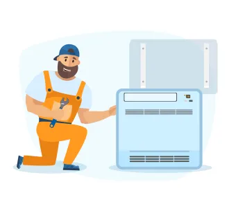 Demontarea unitatii interioare de tip consola 9000 BTU