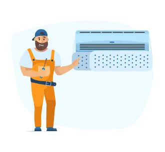 Instalarea deflectorului pentru aparate de aer conditionat tip split