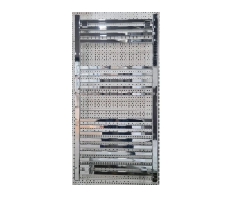 Дизайнерский полотенцесушитель Aerfild Simona 500x1000 mm, crom