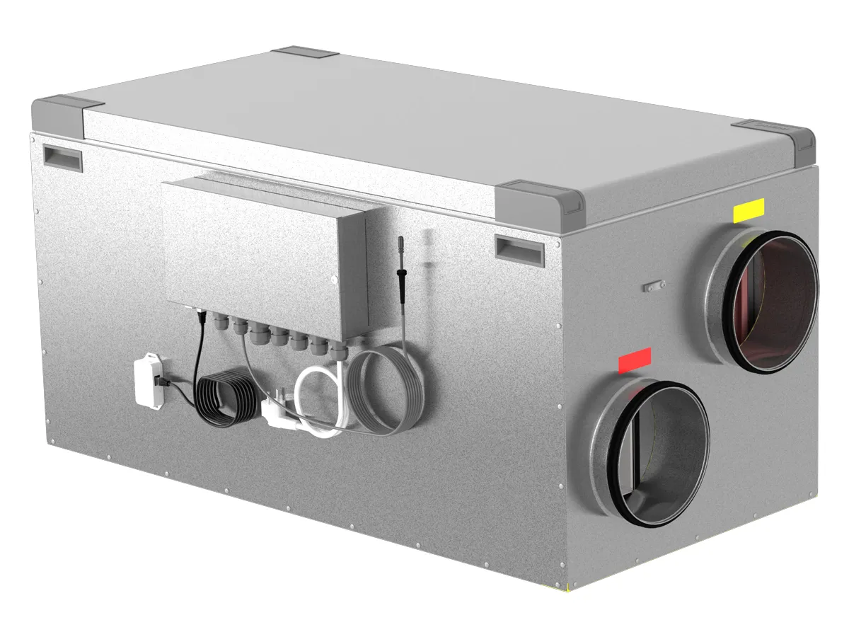 Recuperator de aer cu sistem de ventilație de tip canal OSTBERG HERU 200 S EC-y2 (debit de aer 878 m³/h)
