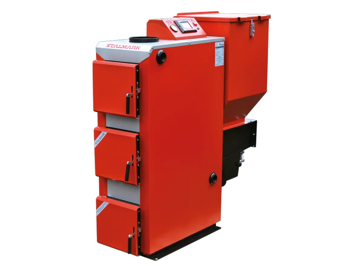 Cazan pe combustibil solid cu alimentare automata STALMARK MINI 17 kW