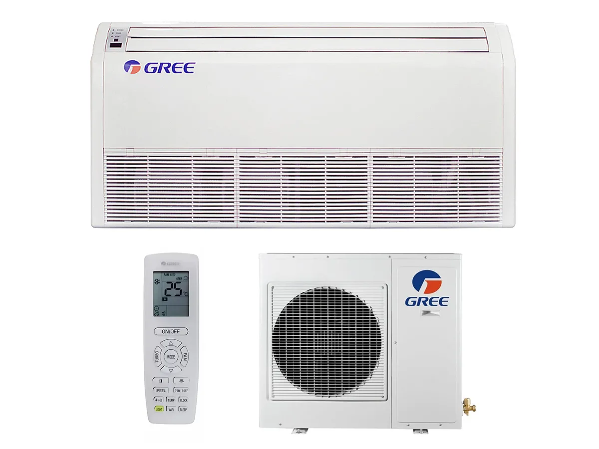 Aer condiționat tip GREE POTELLA PLAFIN Invertor seria R32 U-MATCH GUD125ZD-A-T+GUD125W-HhA-X