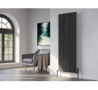 Calorifere decorativ LOJIMAX, colectia NISH Negru mat