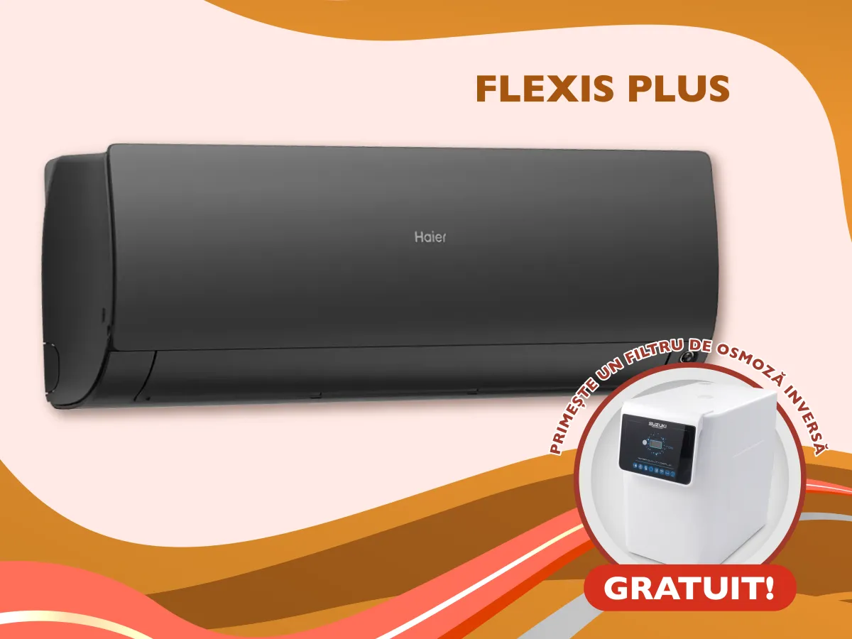 Conditioner HAIER FLEXIS Plus DC Inverter Super Match AS71S2SF1FA-BH-1U71S2SR2FA (black matt)