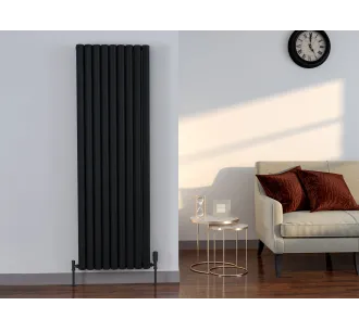 Calorifere decorativ LOJIMAX, colectia VOLE Negru mat