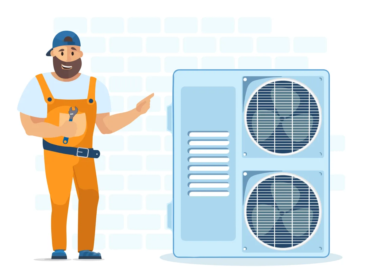 Instalarea pompelor de caldura (aer-apa) pana la 16 kW