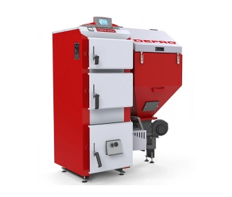 Твердотопливный котёл с автоматической подачей DEFRO AGRO DUO UNI R 15 кВт