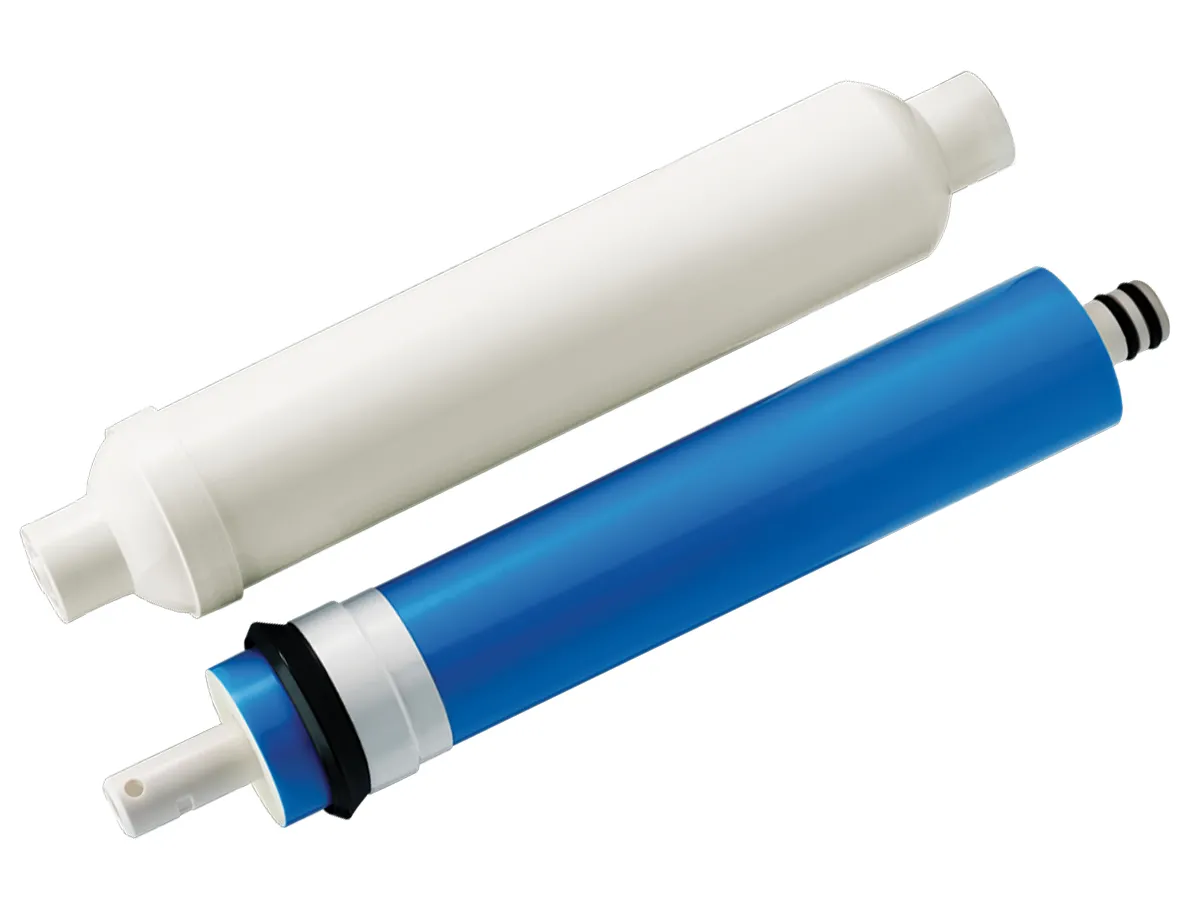 Set de cartuse (membrana si postcarbon) pentru sistem cu osmoza inversa ECOSOFT (4-5) (CSVRO50ECOEXP