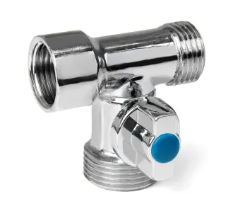 Кран для тройника IN LINIE 1/4"х1/4" 