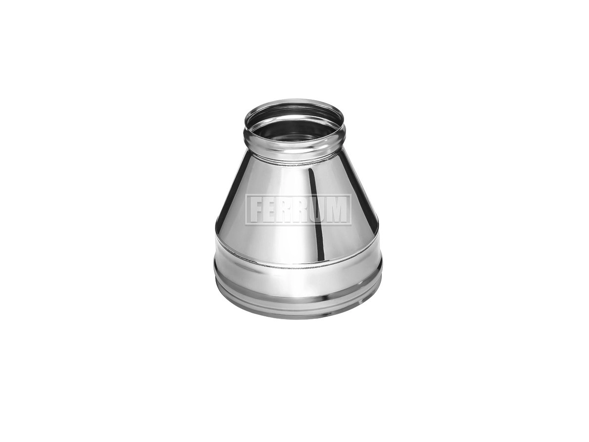 Конус FERRUM d.130-200 мм (inox 430/0,5 мм)