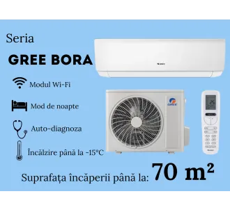 Conditioner GREE BORA R32 Inverter GWH24AAD-24000 BTU