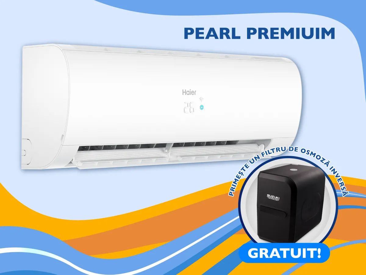 Conditioner HAIER PEARL Premium DC Inverter R32 AS50PDPHRA-PRE-1U50MEGFRA-H (Încălzire pana la - 25°C)