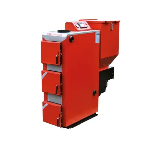 Cazan pe combustibil solid cu alimentare automata STALMARK MINI 30 kW