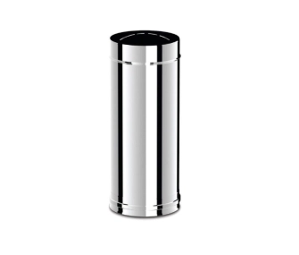 Труба дымоходная 500 мм SOLINOX d.130 (inox 316L)