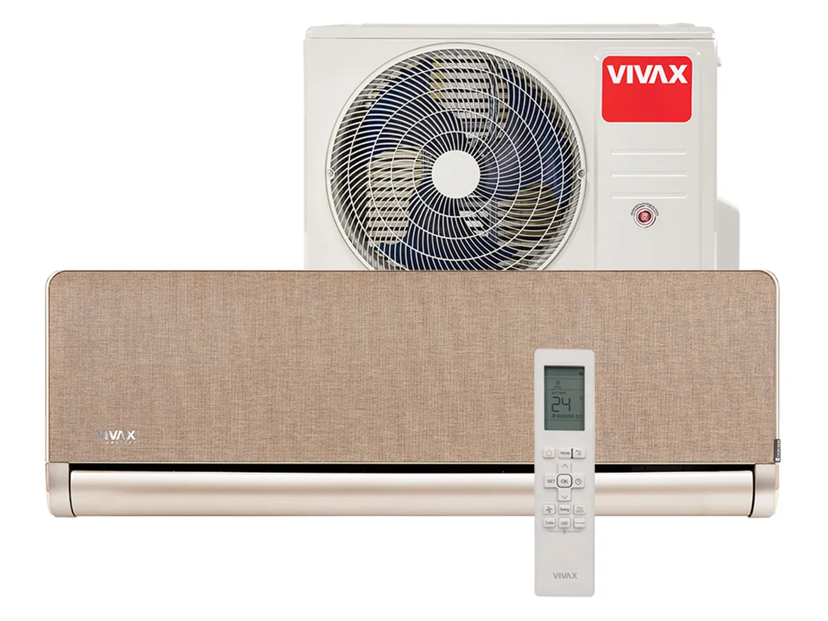 Кондиционер Vivax Inverter R32 H-Design 12000 BTU Gold