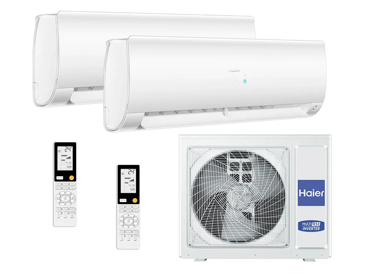 Kit Haier Multi Split System pentru un apartament cu 2 camere de până la 60 m²