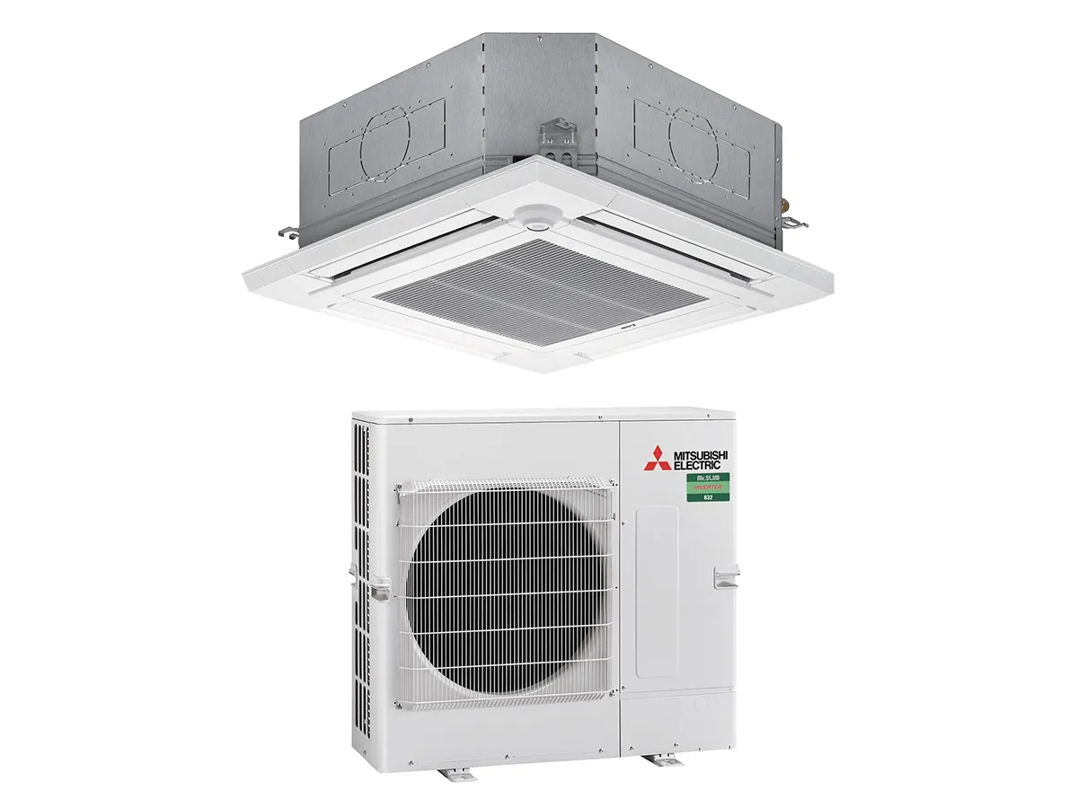 Casetă invertor aer condiționat Mitsubishi Electric PLA-M100 EA/PUZ-M100VHA