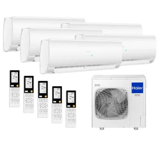 Kit Haier Multi Split System pentru un apartament cu 5 camere de până la 120 m²