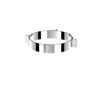 Хомут нержавеющий настенный (3 ушка) SOLINOX d.180 (inox 304)