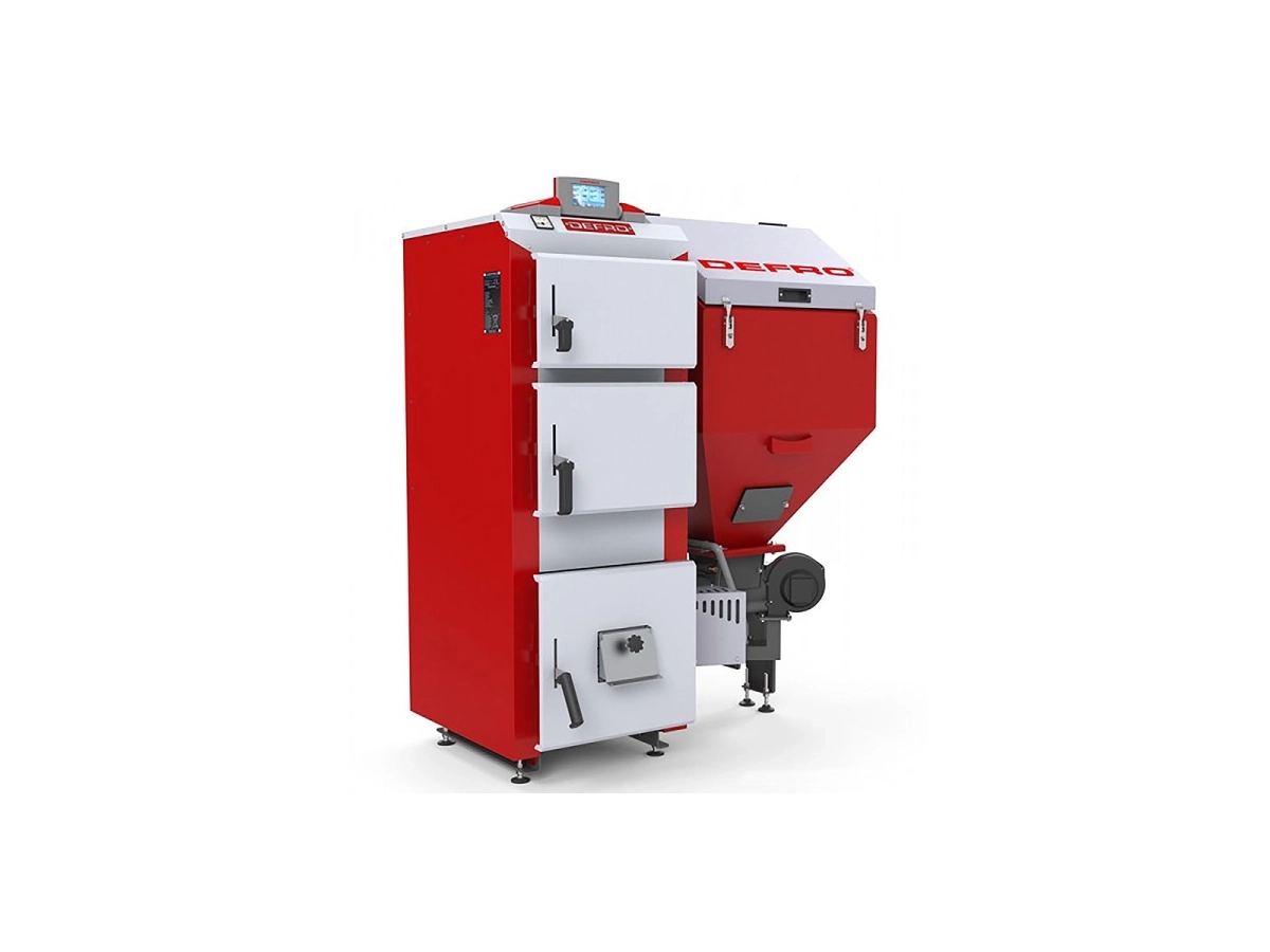 Твердотопливный котёл с автоматической подачей DEFRO AGRO DUO UNI R 20 кВт