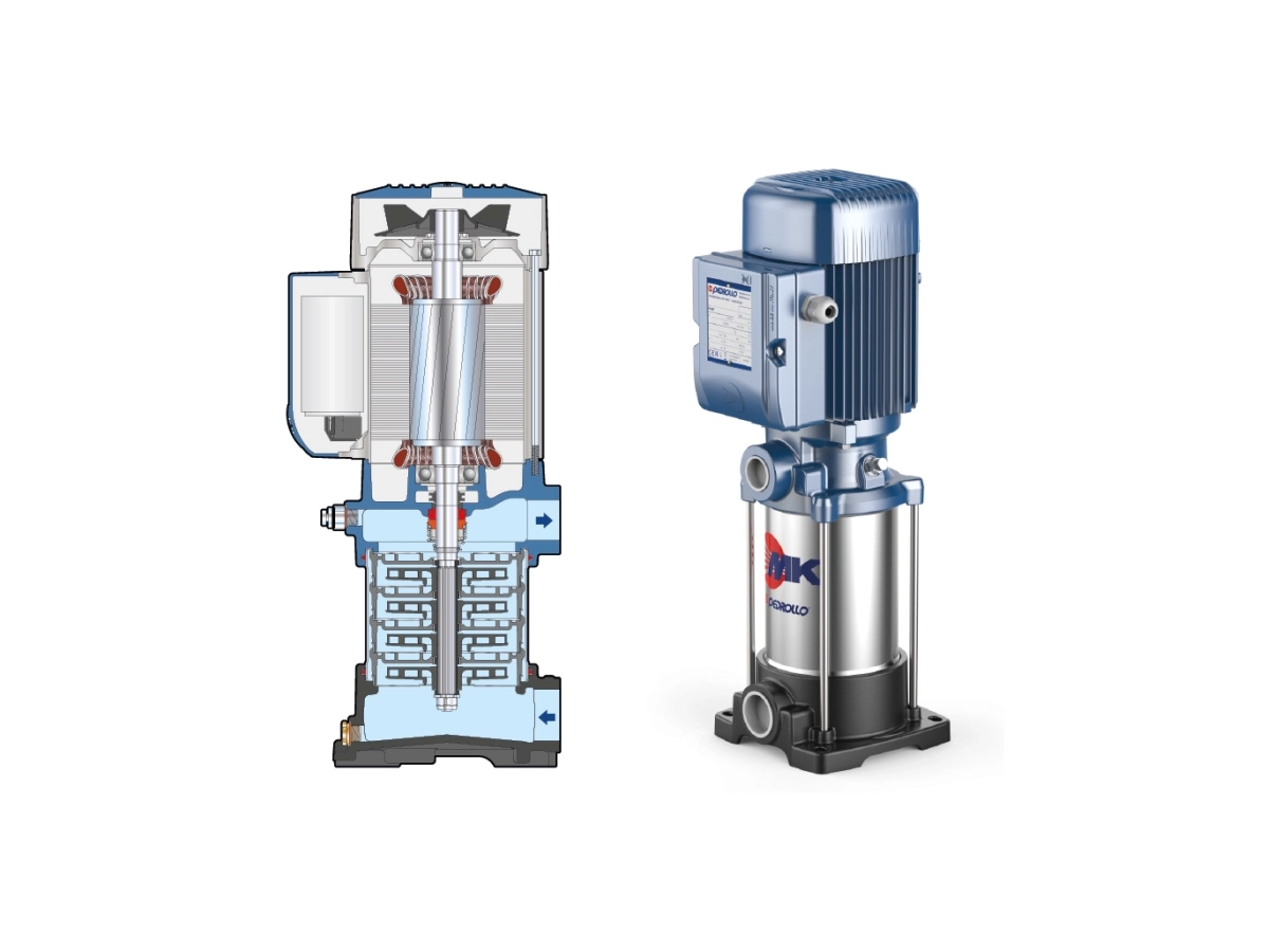 Вертикальный многоступенчатый электронасос Pedrollo MKm5/8
