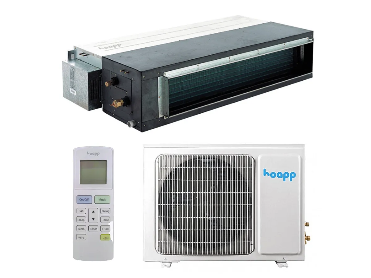 Кондиционер инверторный канальный Hoapp U-MATCH Duct HEZ-GP80VA2 HUHZ-G80VA2 28000 BTU 