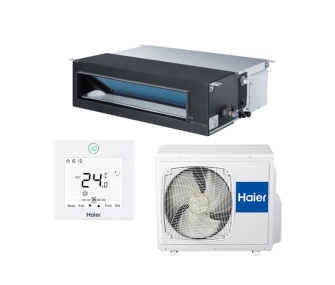 Кондиционер инверторный канальный Medium ESP HAIER AD140S2SM3FA/1U140S2SN1FB