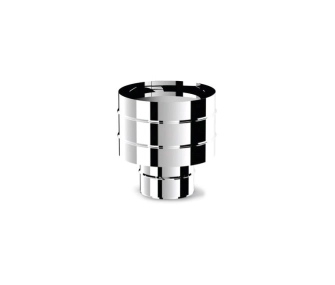 Окончание дымоходное ветровик SOLINOX d.130 (inox 304)