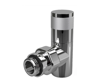 Вентиль ручной регулировки Royal Thermo, угловой (хром), 1/2