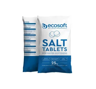 Pastile de sare ECOSIL pentru dedurizator (SAC 25 KG)