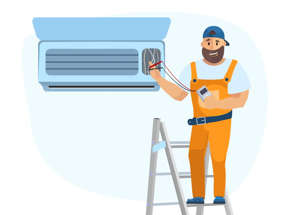Serviciu de diagnosticare pentru aparatele de aer condiționat de 9000 BTU