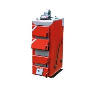 Cazan pe combustibil solid cu incarcare manuala STALMARK PID 30 kW