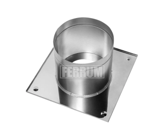 Потолочно проходной узел FERRUM (inox 430/0,5 мм) d.210 мм